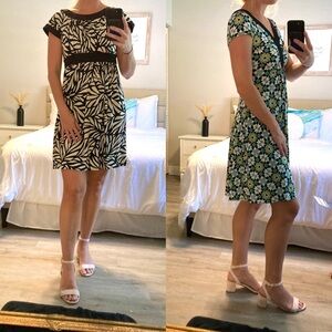 Vintage Maggy London Bundle Deal Two Sundresses 90s Professional Dress Teacher